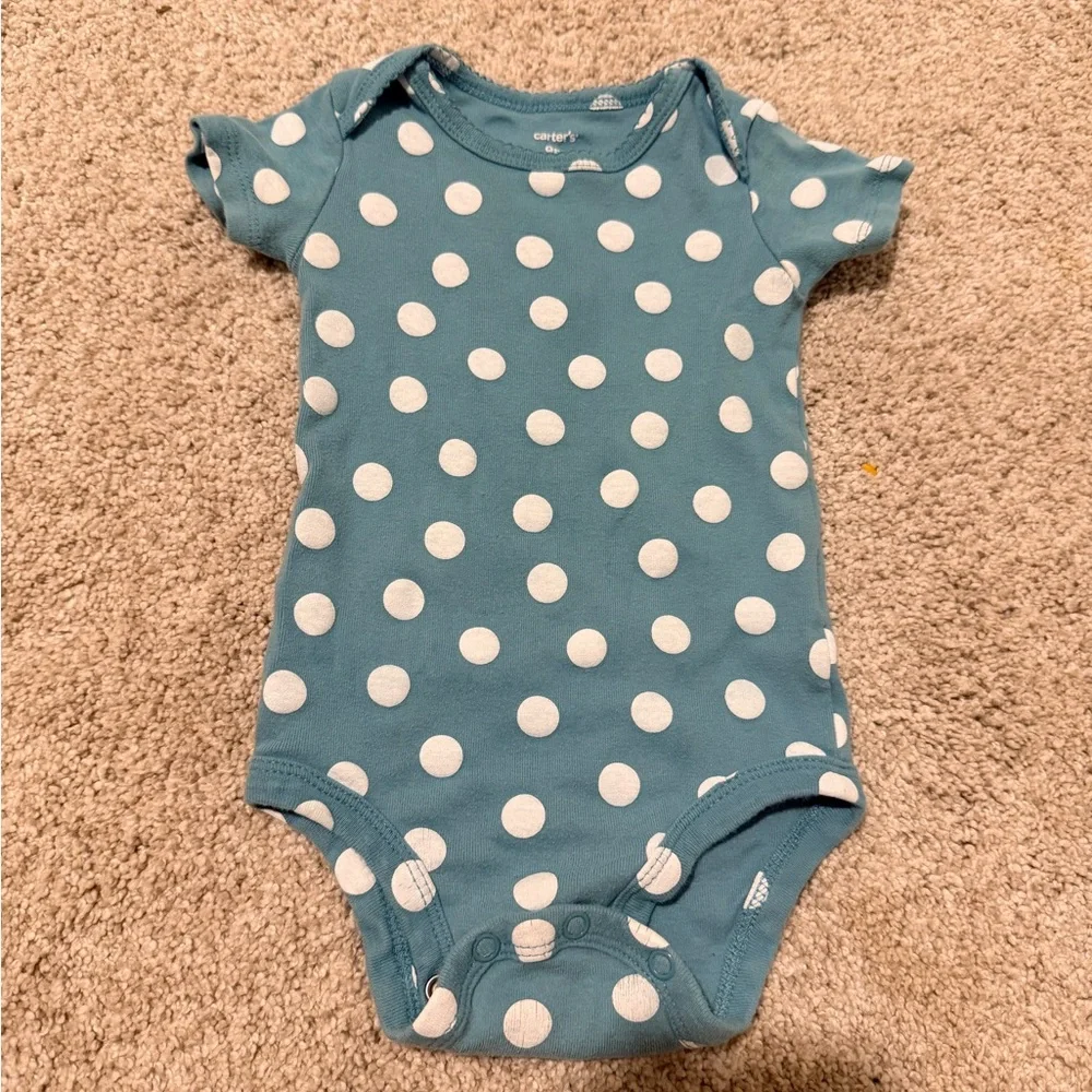 6M, 6-9M, 9M baby girl onesie bundle - Picture 2 of 10